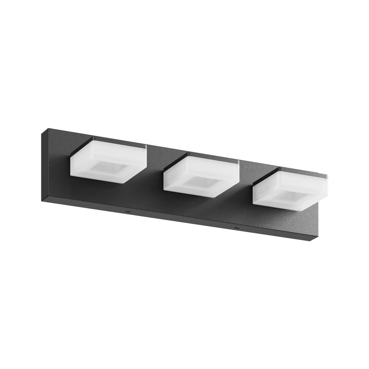 LED Modern Bathroom Vanity Light Fixtures (3-Light, 20-Inch), Matte Black Modern Acrylic Bathroom Wall Lighting Fixtures Over Mirror (Cool White 6000K) - Image 7