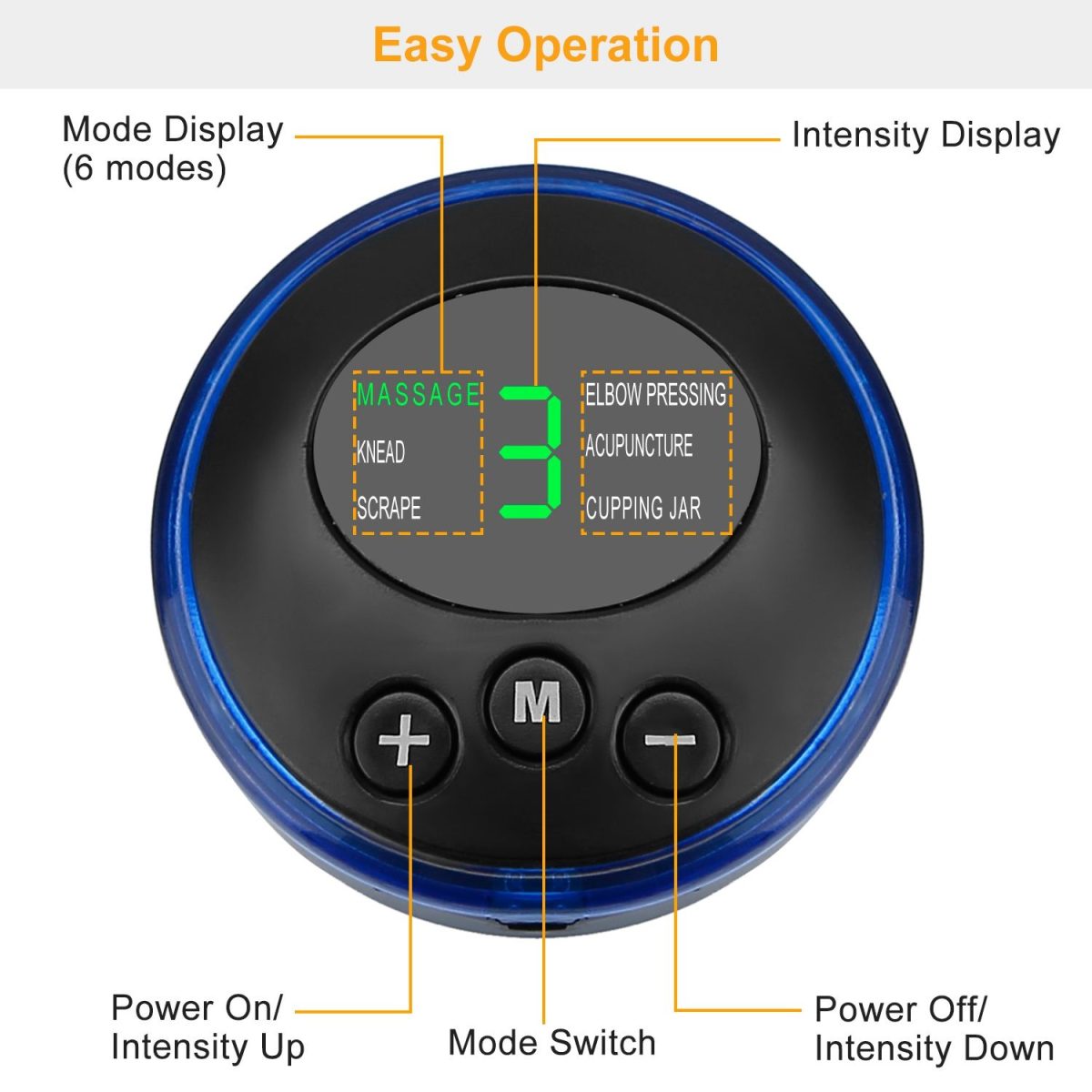 EMS Foot Massage Pad Electric Stimulator Massager Unit Rechargeable Leg Reshaping Muscle Pain Relax - Image 2