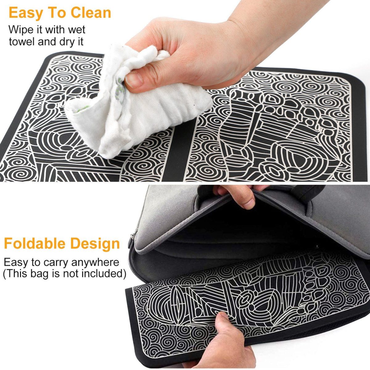 EMS Foot Massage Pad Electric Stimulator Massager Unit Rechargeable Leg Reshaping Muscle Pain Relax - Image 8