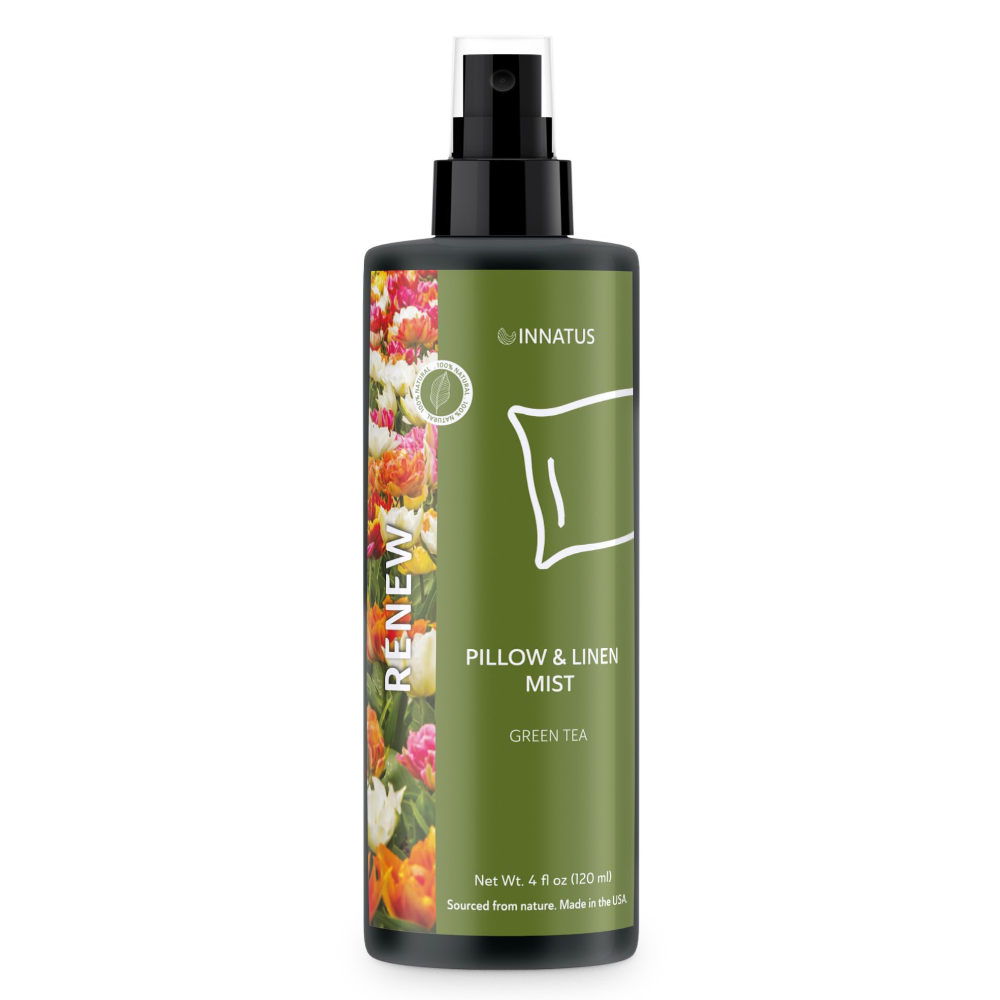 d0102havhsx.jpg All-Natural Renew Pillow & Linen Spray – 4oz Aromatherapy Mist with Spearmint, Lemon, Bergamot & Lavender for Relaxation & Stress Relief – Water-Based, Chemical-Free – Made in the USA - Image 1