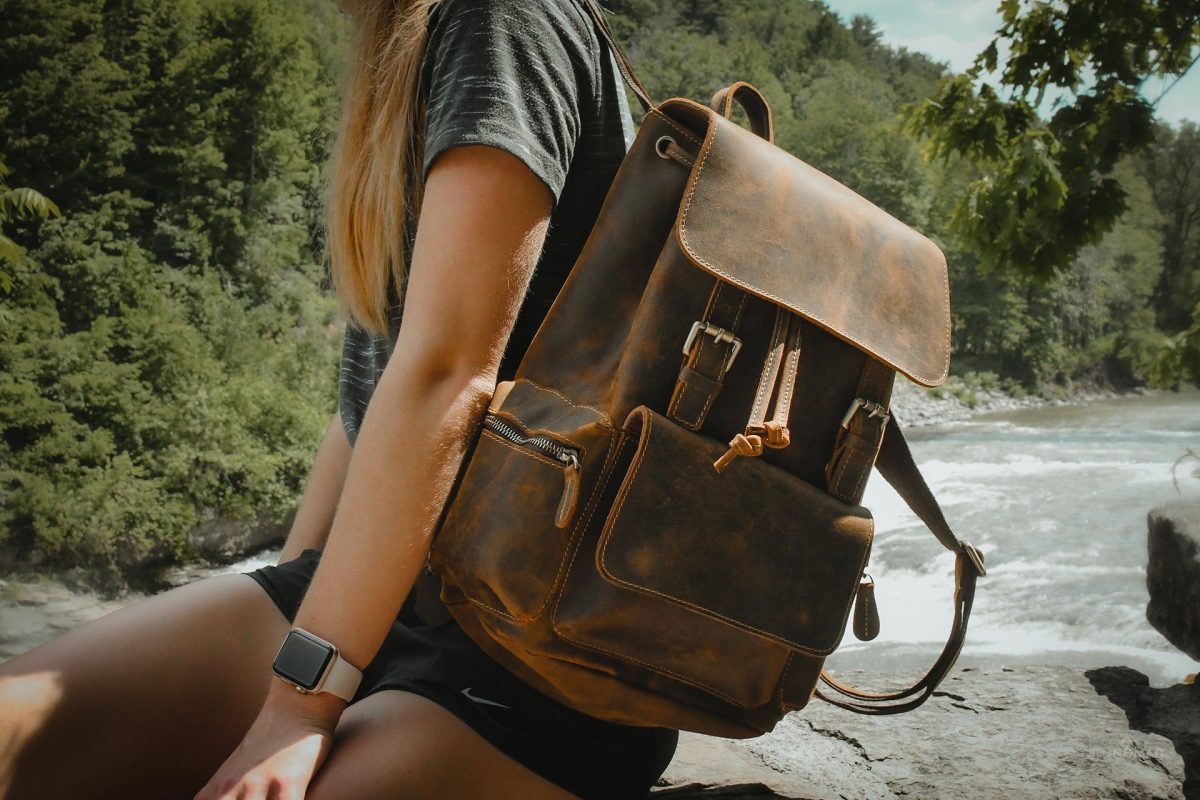 The Hagen Backpack | Vintage Leather Backpack - Image 6