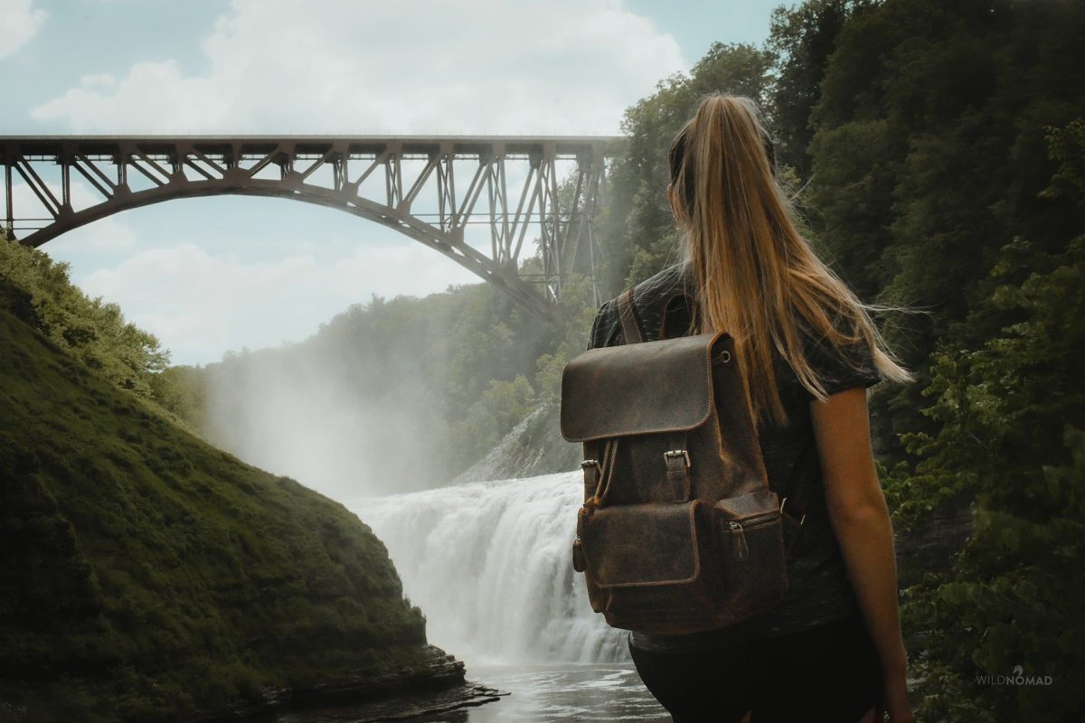 The Hagen Backpack | Vintage Leather Backpack - Image 9