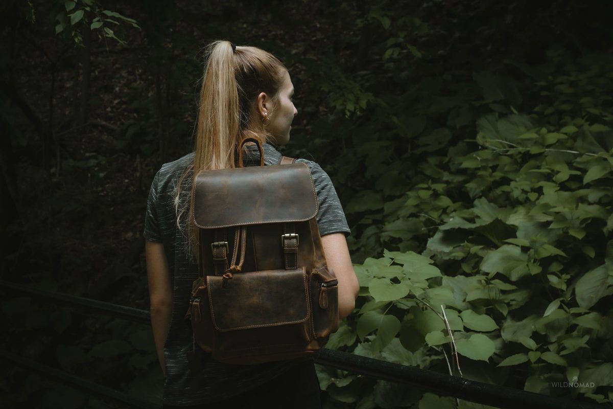 The Hagen Backpack | Vintage Leather Backpack - Image 11