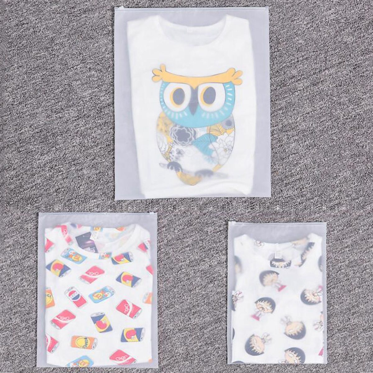9Pcs/Set Clothes Storage Bags Water-Resistant Travel Luggage Organizer Clothing Packing Cubes for Blouse Hosiery Stocking Underwear - Image 12