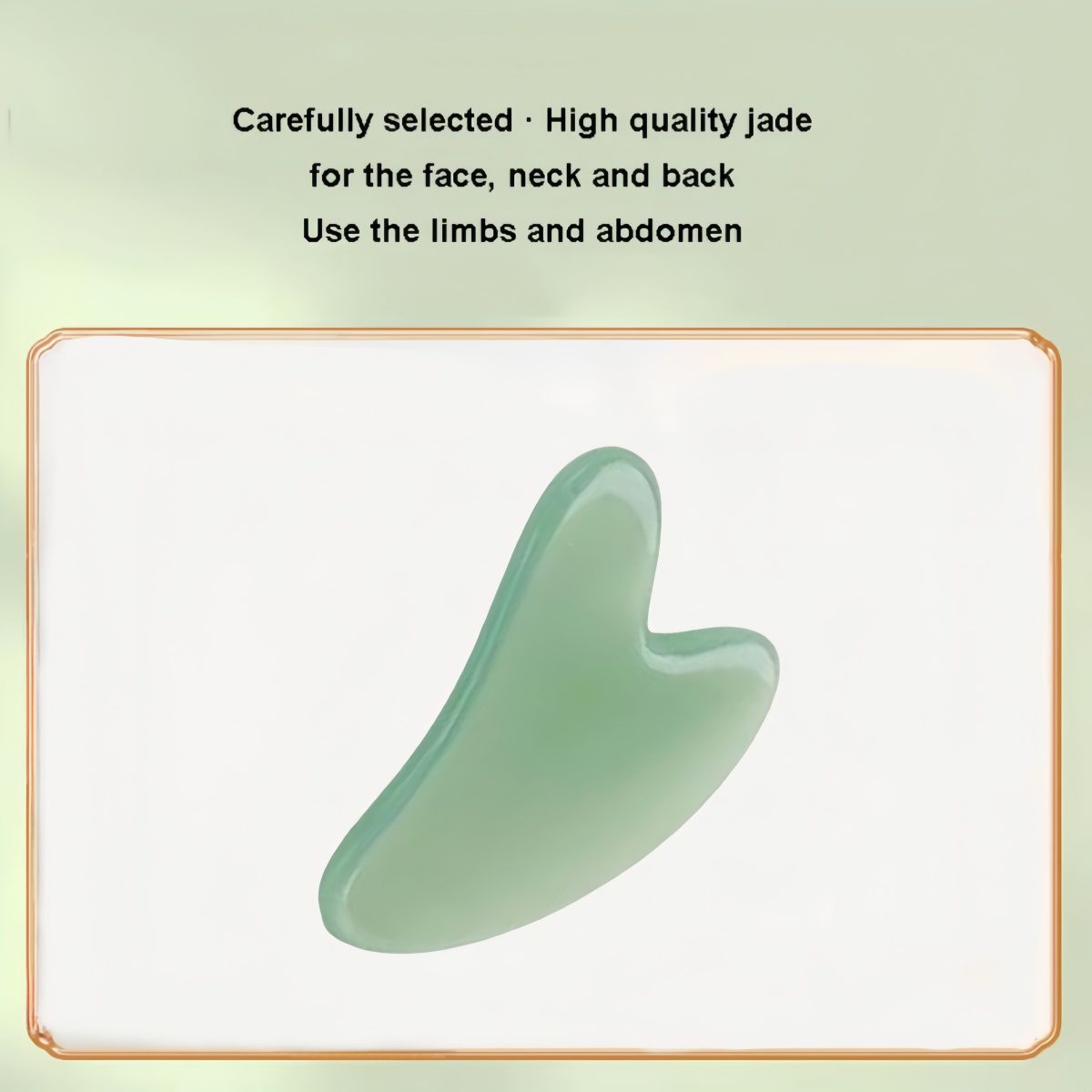 Gua Sha Board 2PCS Massage Stone for Facial Body Skincare Roller Scraping Massager Natural Resin Facial Lifting Scraper Neck Anti Wrinkle Massager Tool - Image 4