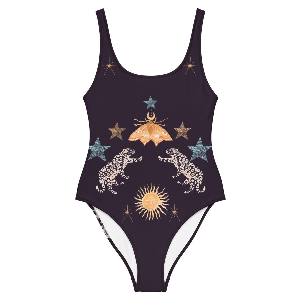 Lyra One Piece Swimsuit in Black Jaguar - Image 19