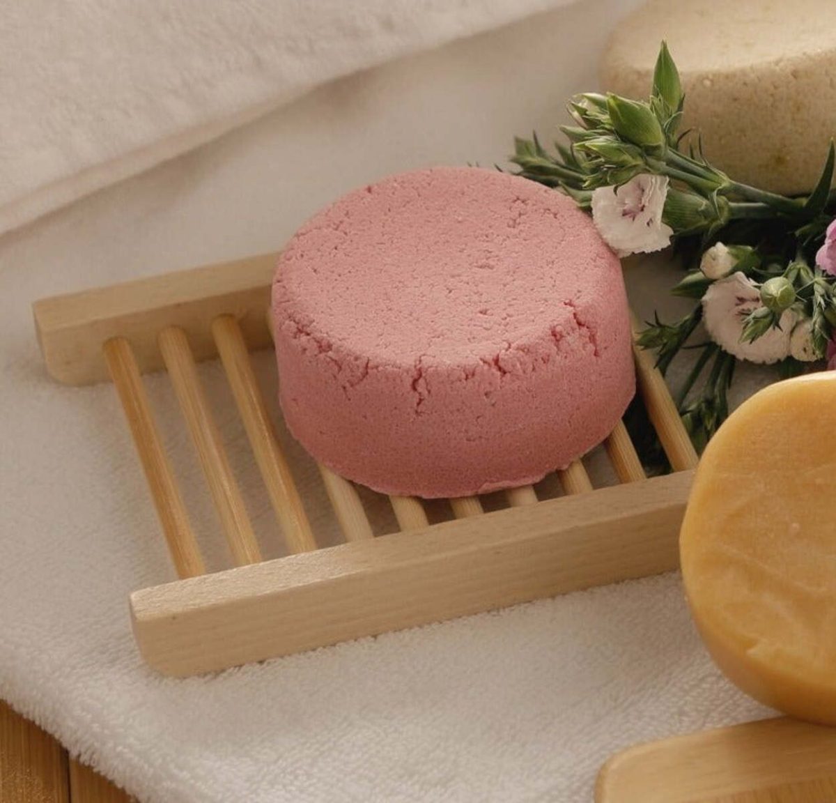 BeNat Premium Eco-Friendly 6-Piece Bamboo Bath Essentials Set - Includes Body Massage Brush, Facial Brush, Detangling Hairbrush & Soap Dish - Image 7