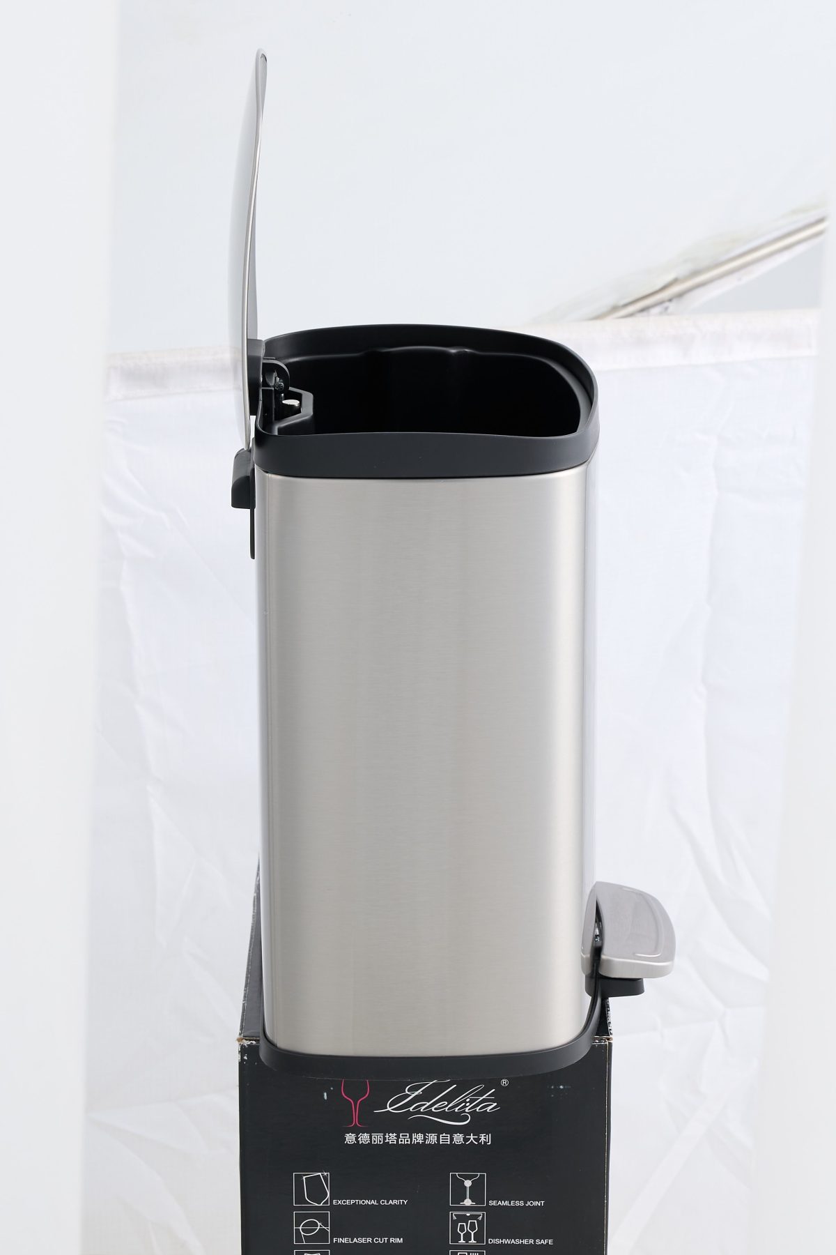 SSTC003-5L-S, Stainless Steel Kitchen Trash Can, 5L - Image 5