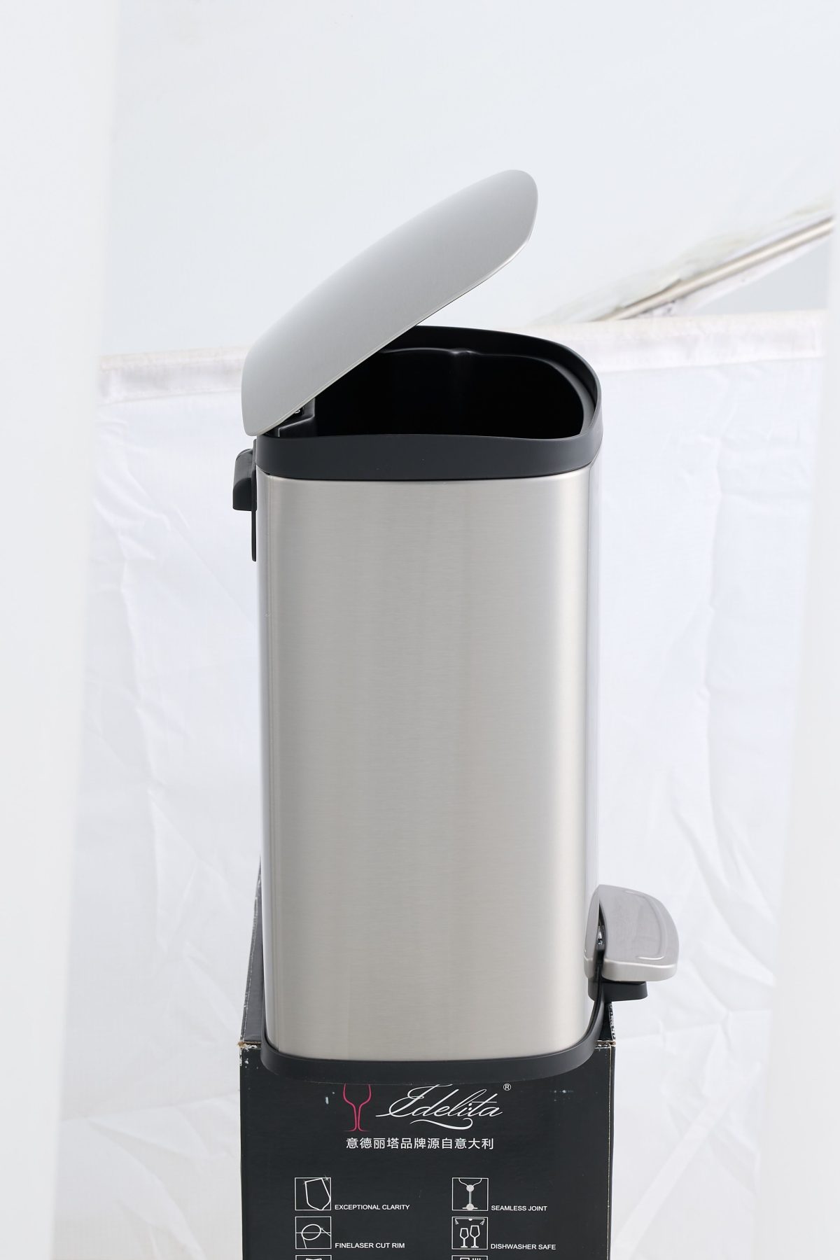 SSTC003-5L-S, Stainless Steel Kitchen Trash Can, 5L - Image 6