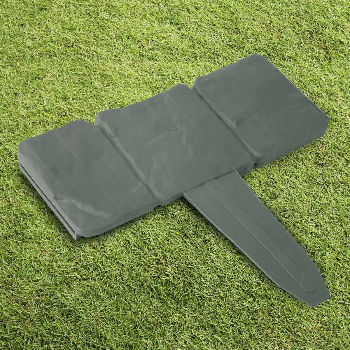 20 PCS Cobbled Stone Effect Plastic Garden Lawn Border Edging - Image 6