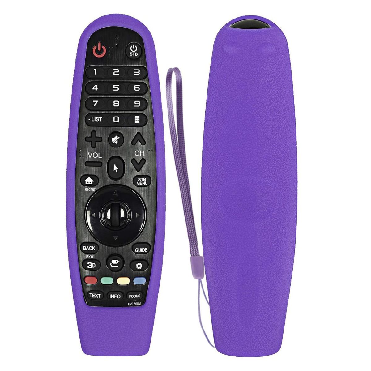 Remote Case Compatible With LG Magic Remote; Shockproof Silicone Protective Cover For LG Smart TV Remote Control LG AN-MR19BA/AN-MR18BA/AN-MR650/AN-MR600 - Image 29