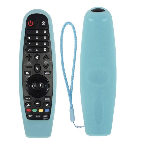 Remote Case Compatible With LG Magic Remote; Shockproof Silicone Protective Cover For LG Smart TV Remote Control LG AN-MR19BA/AN-MR18BA/AN-MR650/AN-MR600