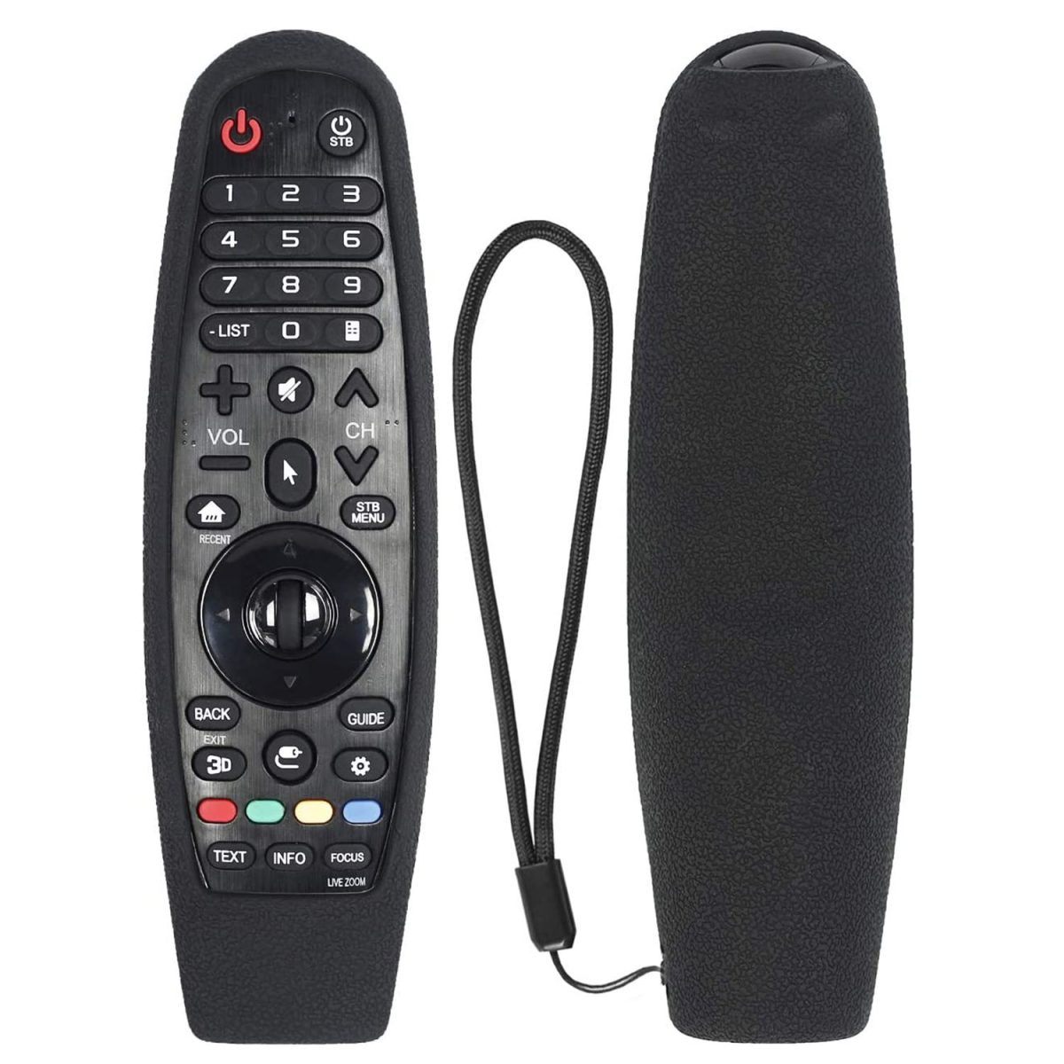 Remote Case Compatible With LG Magic Remote; Shockproof Silicone Protective Cover For LG Smart TV Remote Control LG AN-MR19BA/AN-MR18BA/AN-MR650/AN-MR600 - Image 42