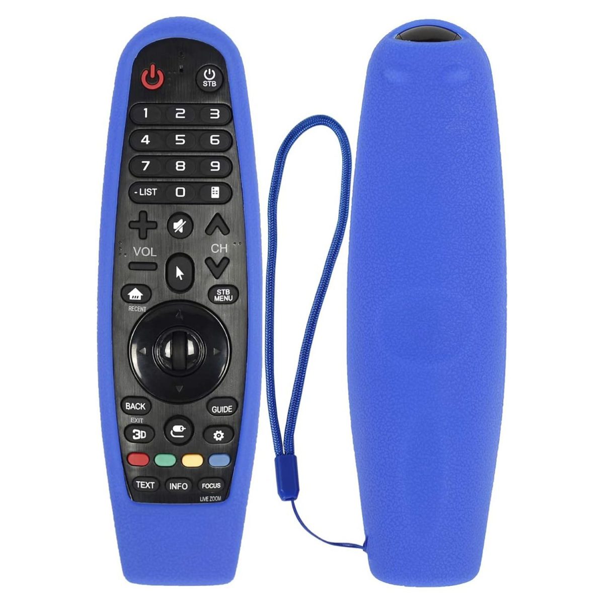 Remote Case Compatible With LG Magic Remote; Shockproof Silicone Protective Cover For LG Smart TV Remote Control LG AN-MR19BA/AN-MR18BA/AN-MR650/AN-MR600 - Image 11