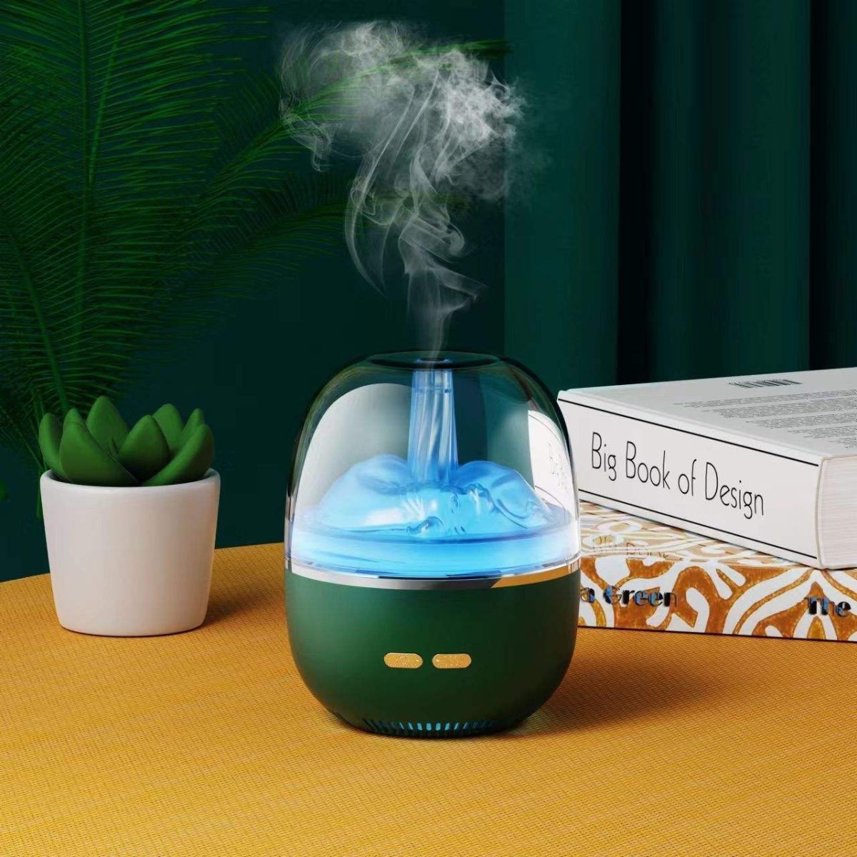 260ML Air Humidifier Essential Oil Ultrasonic Aromatherapy Atomizer Colorful Light Heavy Fog Volume Office Home Room - Image 10