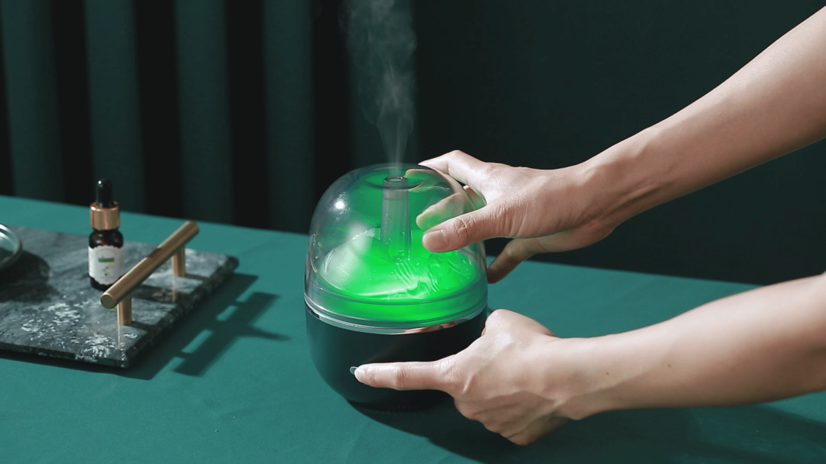 260ML Air Humidifier Essential Oil Ultrasonic Aromatherapy Atomizer Colorful Light Heavy Fog Volume Office Home Room - Image 9