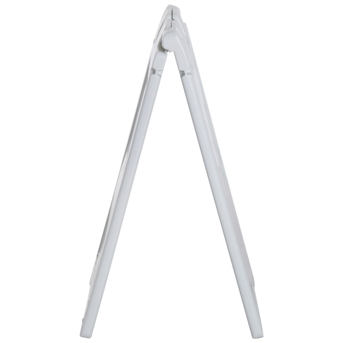A-Frame Sandwich Board Sidewalk Sign 22x28 Plastic Weighted Weatherproof White - Image 9