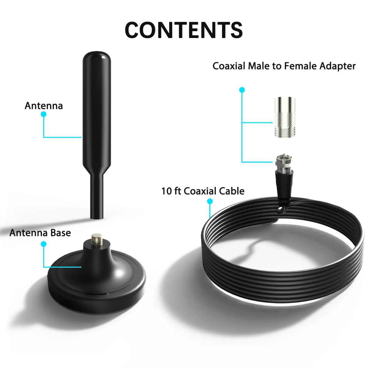 5600Miles Upgraded TV Antenna HDTV Amplified Digital 4K 1080P Long Range Indoor - Image 13