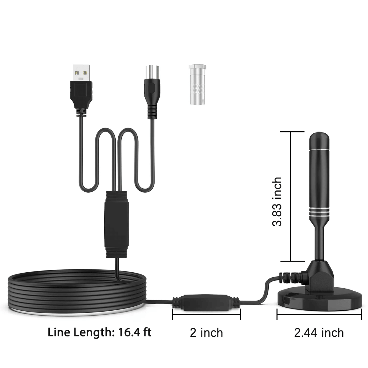 5600Miles Upgraded TV Antenna HDTV Amplified Digital 4K 1080P Long Range Indoor - Image 18