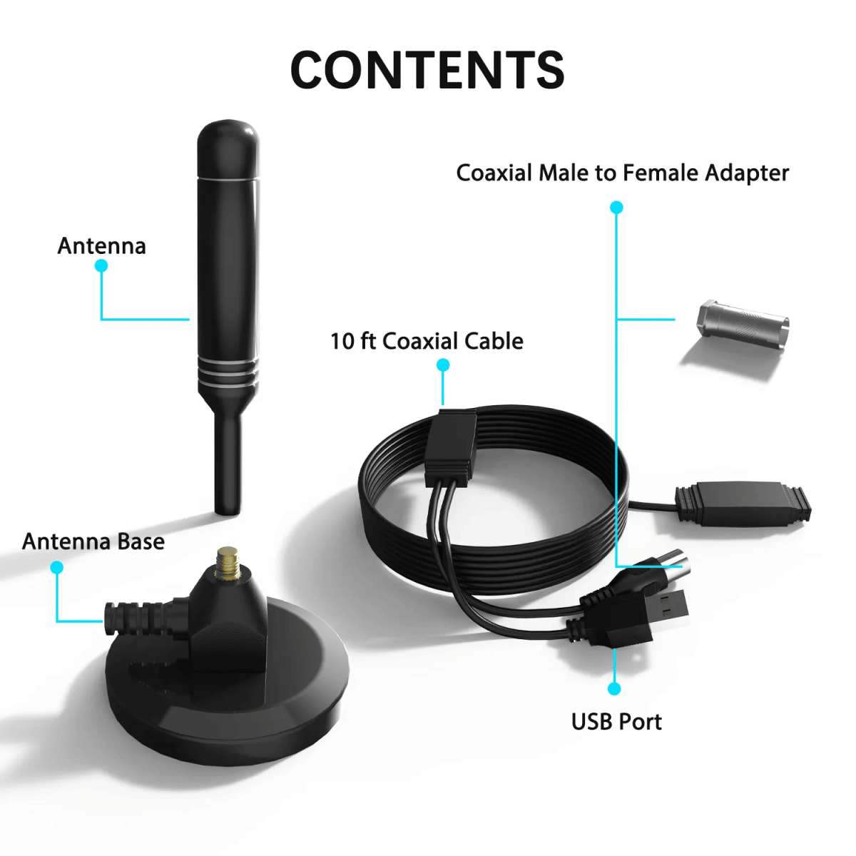 5600Miles Upgraded TV Antenna HDTV Amplified Digital 4K 1080P Long Range Indoor - Image 20