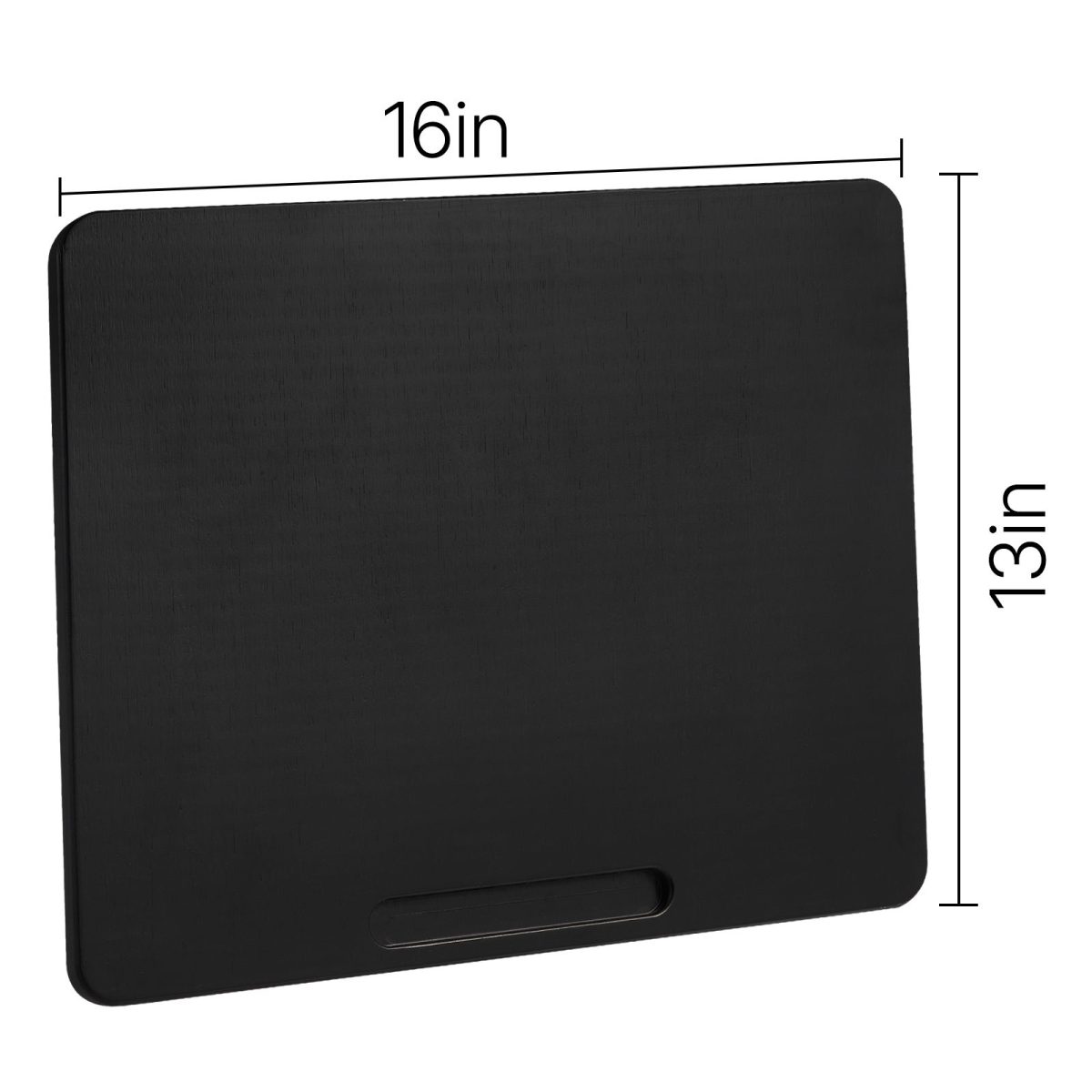 Appliance Slider, Medium 13 x 16-inch, Rolling Sliding Tray with Silent Rubber Wheels & Hollow Handle, Easy to Clean, Appliance Rolling Tray for Coffee Maker, Kitchen Countertop, Black - Image 8