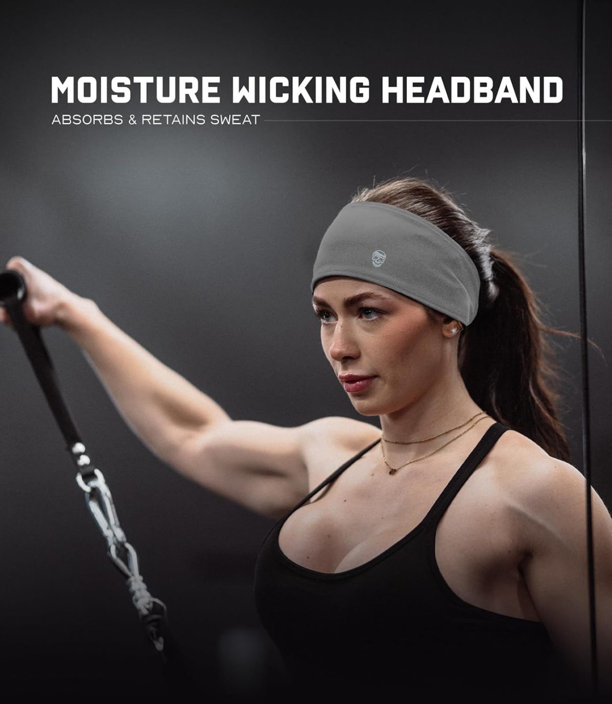 Workout Headbands for Men & Women-Comfortable Sweat Absorbing Band to Keep Hair Back During Running Sports Gym Cycling and Outdoor Activities - Image 15