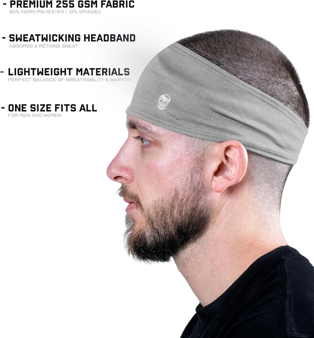 Workout Headbands for Men & Women-Comfortable Sweat Absorbing Band to Keep Hair Back During Running Sports Gym Cycling and Outdoor Activities - Image 17