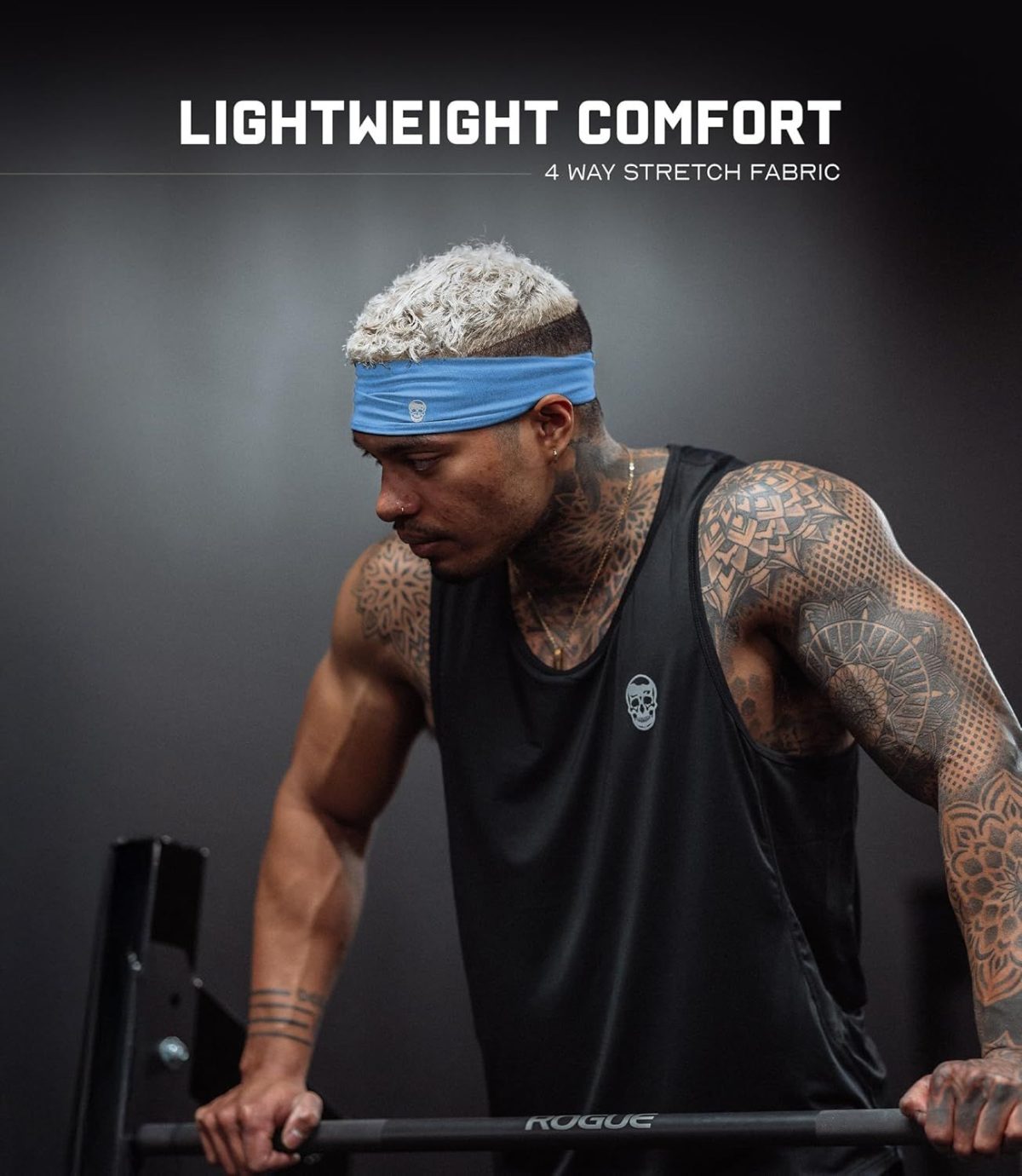 Workout Headbands for Men & Women-Comfortable Sweat Absorbing Band to Keep Hair Back During Running Sports Gym Cycling and Outdoor Activities - Image 22