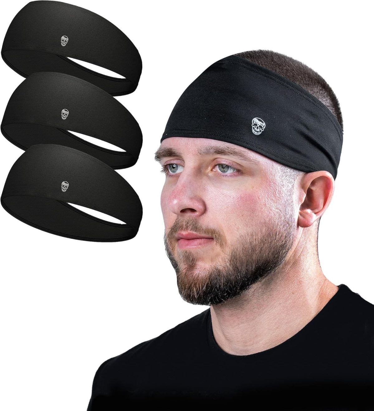 Workout Headbands for Men & Women-Comfortable Sweat Absorbing Band to Keep Hair Back During Running Sports Gym Cycling and Outdoor Activities - Image 31
