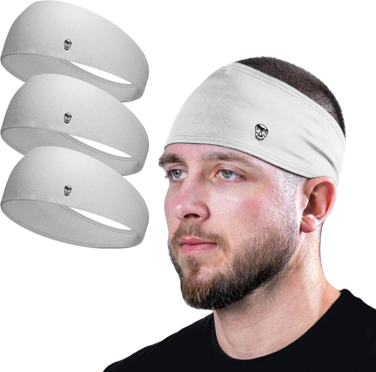 Workout Headbands for Men & Women-Comfortable Sweat Absorbing Band to Keep Hair Back During Running Sports Gym Cycling and Outdoor Activities - Image 7