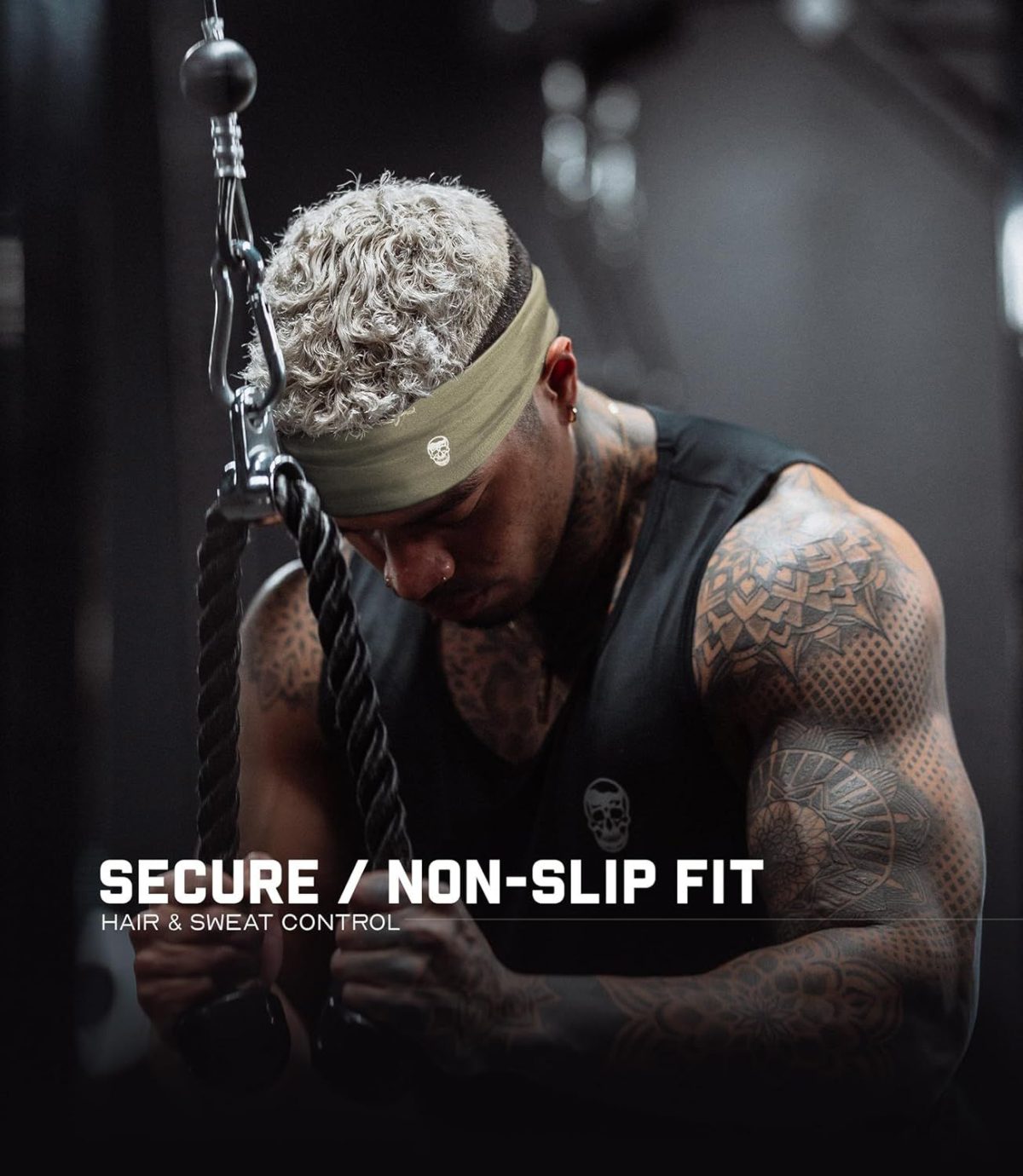 Workout Headbands for Men & Women-Comfortable Sweat Absorbing Band to Keep Hair Back During Running Sports Gym Cycling and Outdoor Activities - Image 4