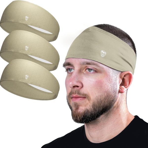 Workout Headbands for Men & Women-Comfortable Sweat Absorbing Band to Keep Hair Back During Running Sports Gym Cycling and Outdoor Activities