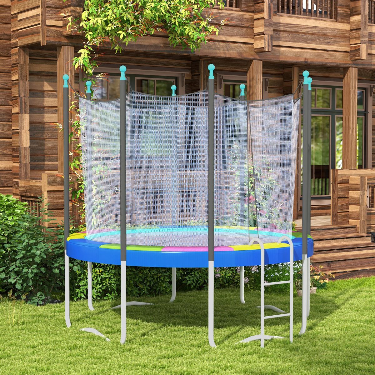 12FT Trampoline Spring Cover Safety Pad Water Tear Resistant All-Weather - Image 6