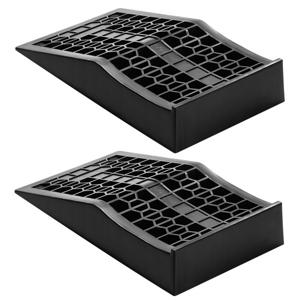 Car Ramps, 2 PCS 20000 lbs GVW Capacity, 2.6 in Lift Height, Portable Low Profile Car Service Ramps for Home Garage Maintenance & Oil Changes, Heavy Duty for Low Chassis Vehicle & Support Jack