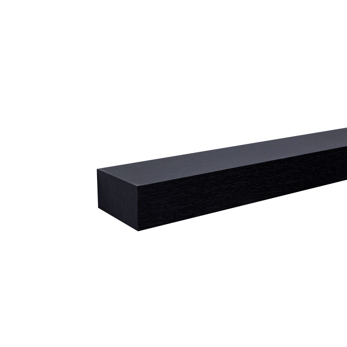 Floating Shelves 18.11" Wall Mounted Wood Shelves for Bathroom, Bedroom, Living Room, Kitchen, Hanging Shelf for Books/Storage/Decor with Invisible Brackets, Built-in LED Lighting, Black - Image 5