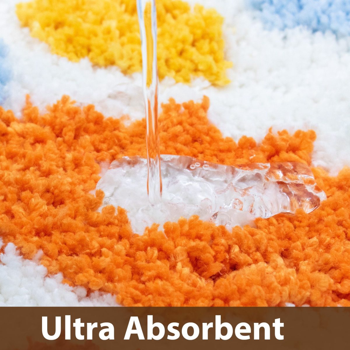 Boho Chic Colorful Abstract Bath Rug - Non-Slip, Ultra Soft, Quick-Dry Mat for Bathroom | Vibrant Artistic Design, Plush Comfort & Durable Style - Elevate Your Space with Trendy Home Decor - Image 4