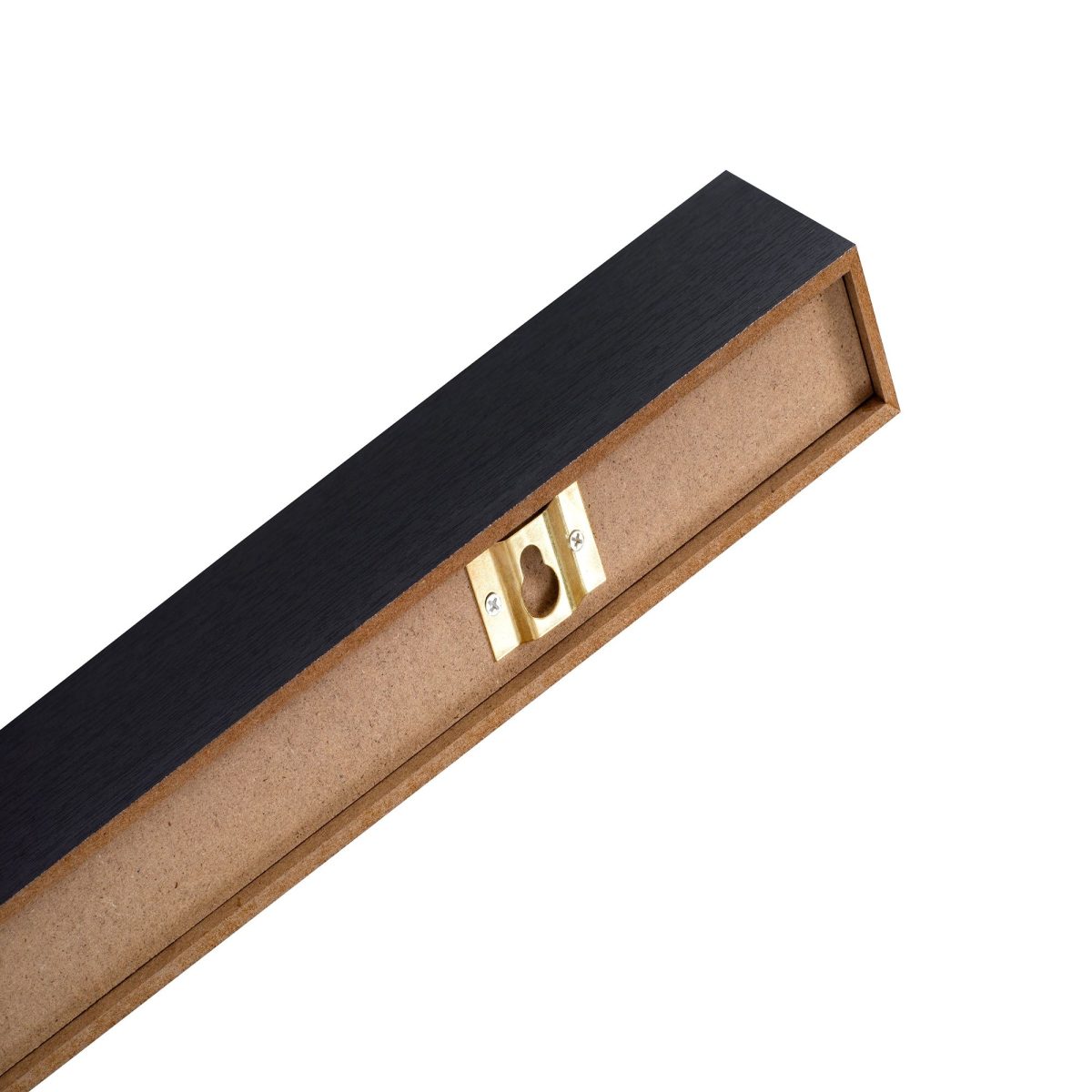 Floating Shelves 15.75" Wall Mounted Wood Shelves for Bathroom, Bedroom, Living Room, Kitchen, Hanging Shelf for Books/Storage/Decor with Invisible Brackets, Built-in LED Lighting, Black - Image 6