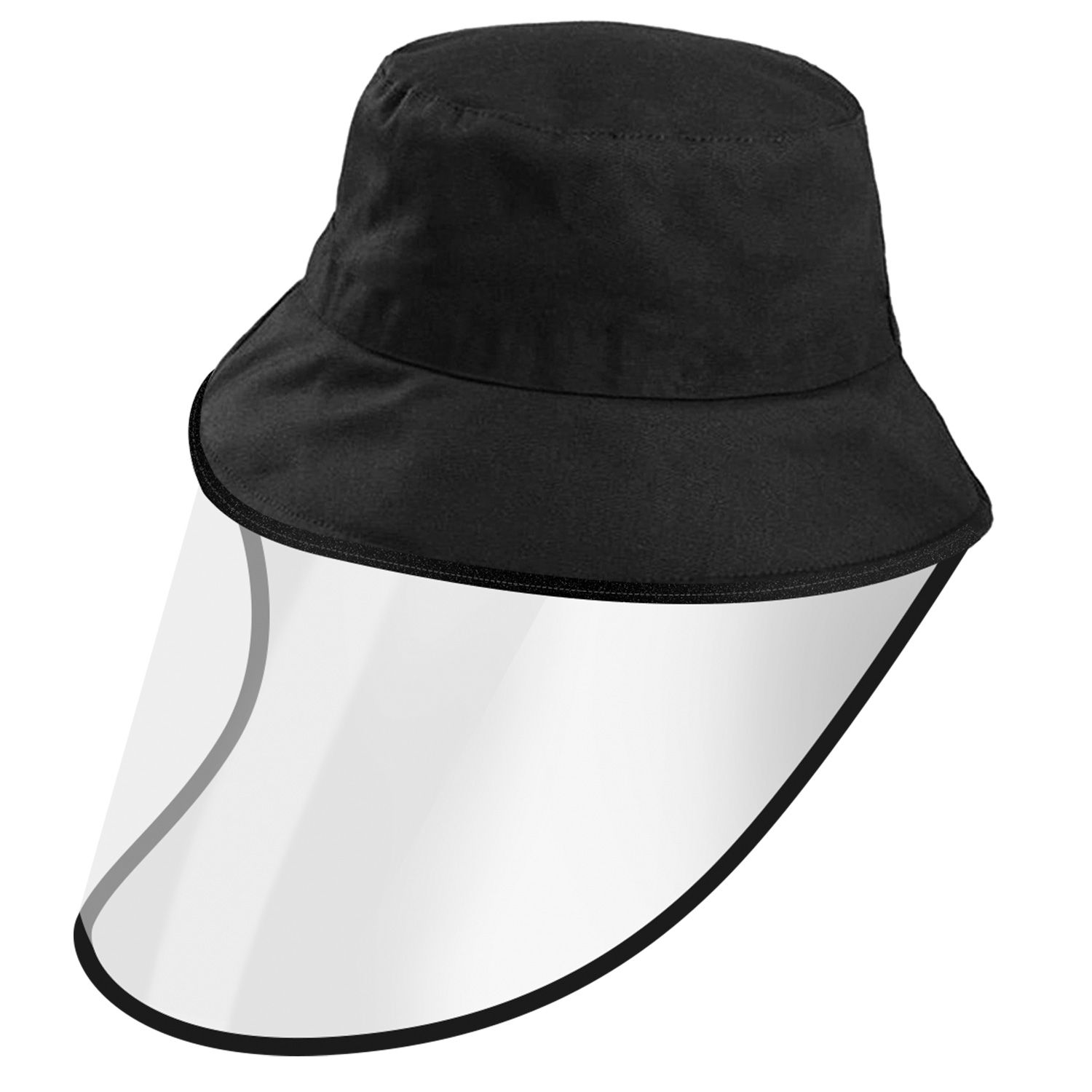 d0102haht4y.jpg Fishman Hat Protective Face Shield Removable Sun Bucket Cap Face Cover Protect Against UV Spitting Saliva Dust Wind - Image 1