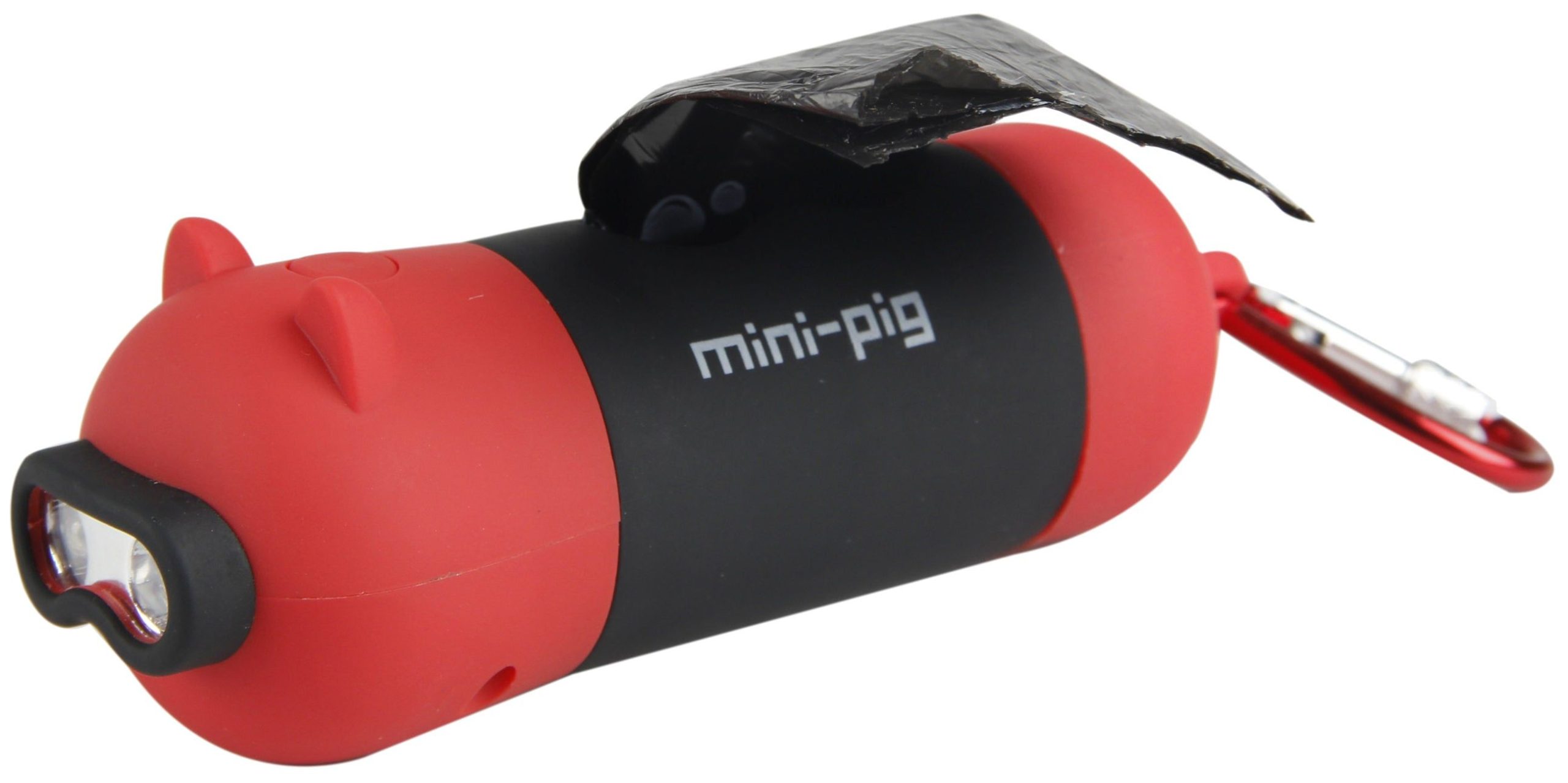 d0102haxifw.jpg Pet Life 'Oink' LED Flashlight and Waste Bag Dispenser - Image 1