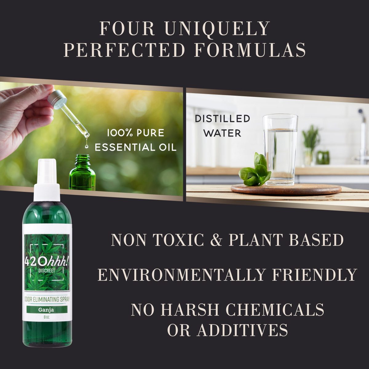 420 Weed Smoke Smell Remover and ALL Smoke Odor Eliminator. 420hhh! Discreetly Reduce and Remove Marijuana Blunt Odor. - Image 16