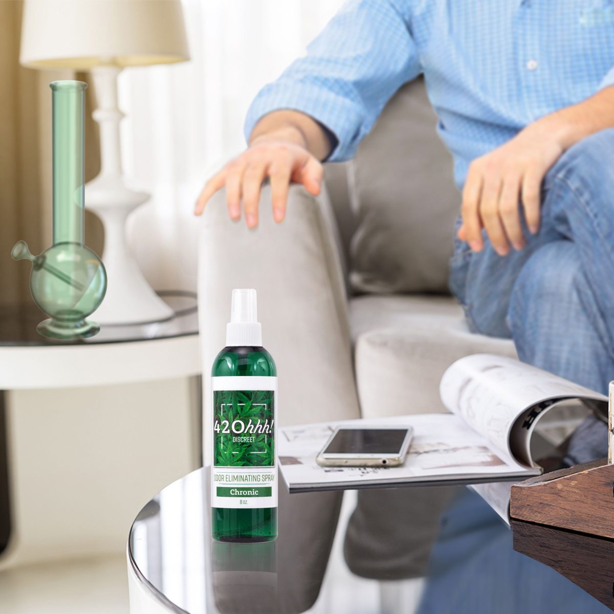 420 Weed Smoke Smell Remover and ALL Smoke Odor Eliminator. 420hhh! Discreetly Reduce and Remove Marijuana Blunt Odor. - Image 18