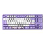 Dareu A87 MEET in DREAM Theme 87 Keys Compact Layout Mechanical Gaming Keyboard;  Cherry MX Switch;  PBT Keycaps
