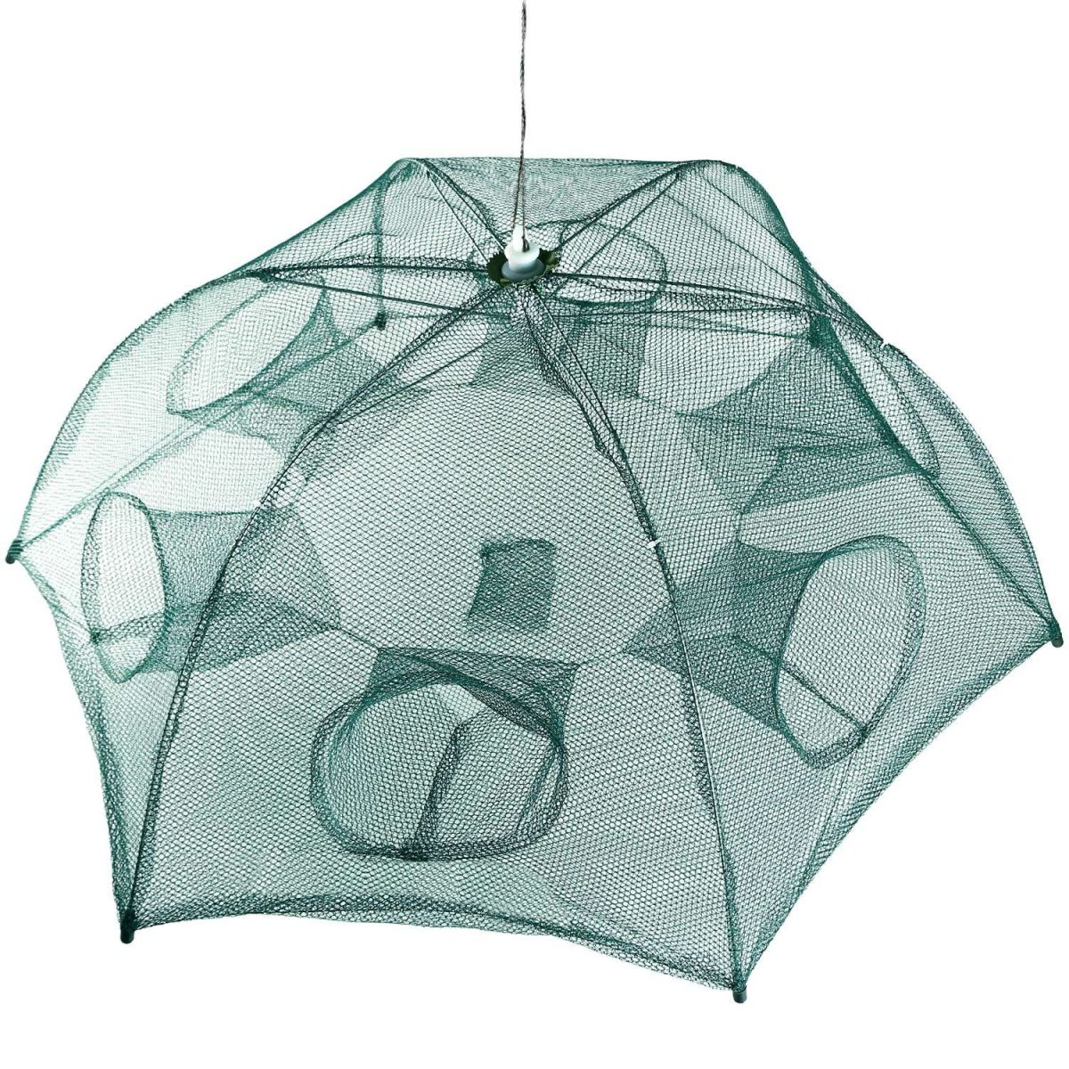 Fishing Trap Net Portable Folded Fishing Bait Trap Shrimp Minnow Crab Bait Net - Image 10