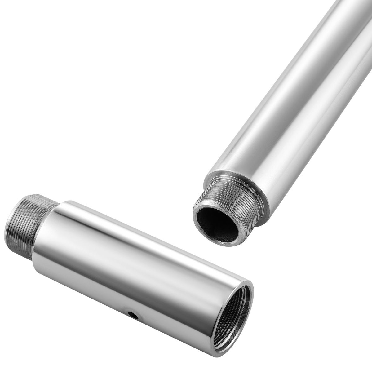 Professional Dancing Pole, Spinning Static Dancing Pole Kit, Portable Removable Pole, 45mm Heavy-Duty Stainless Steel Pole, Height Adjustable Fitness Pole, for Exercise Home Club Gym, Silver - Image 11