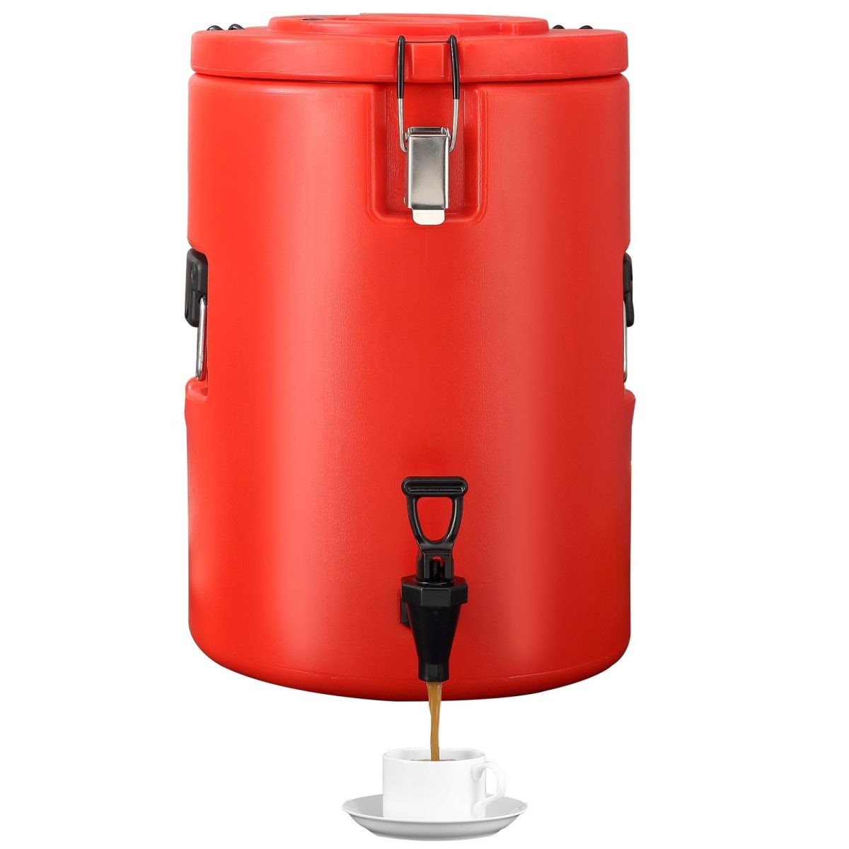 Stainless Steel Insulated Beverage Dispenser, 4.5 Gallon 17.2 Liter, Thermal Hot and Cold Drink Server Dispenser with Spigot Handle, Food-grade for Hot Tea Coffee Water Restaurant Drink Shop - Image 9