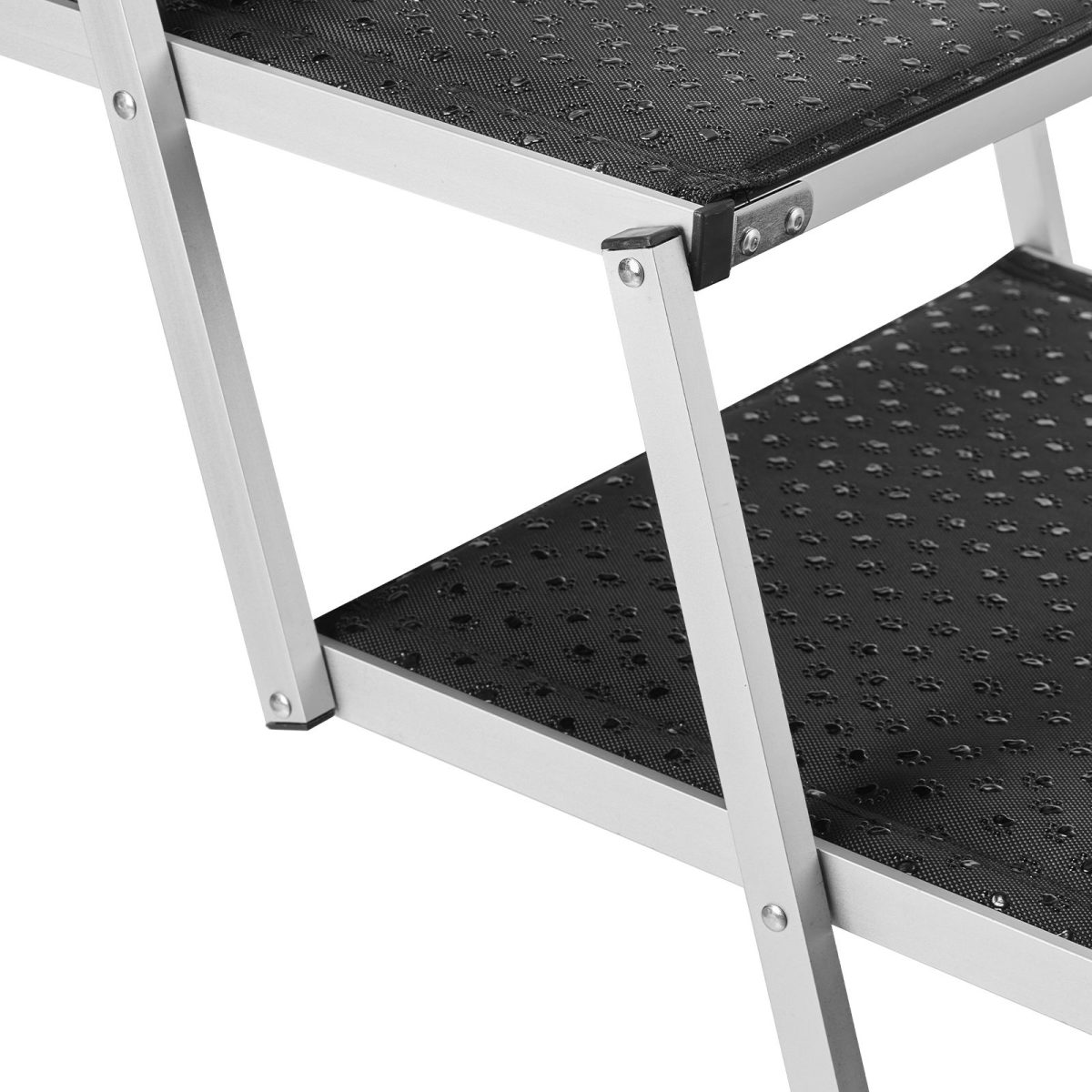 Dog Stair for Cars, Wide 5-step Dog Car Steps, Folding Dog Car Ramp with Nonslip Surface, Portable Pet Steps Lightweight Aluminum for Car, SUV and Truck, Supports up to 150 lbs - Image 9