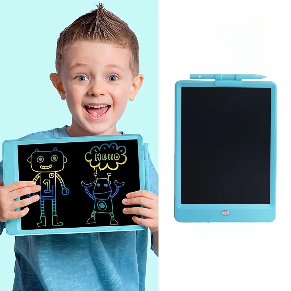 Children's Drawing Board LCD Drawing Tablet Learning Cartoon Painting Board Erasable Educational Handwriting Boards Educational Travel Toys - Image 3