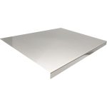 XXL cooked meat baking tray, double-sided cutting board, stainless steel rolling plate, breakfast tray, suitable for fruits, vegetables, meats, Father's Day gift Chopping Kitchen Knives