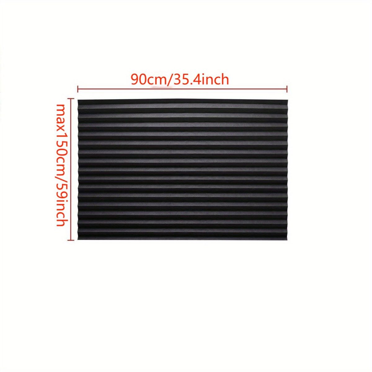 Portable blind full-shading curtain self-adhesive pleated blind non-perforated adhesive roller blinds. - Image 21