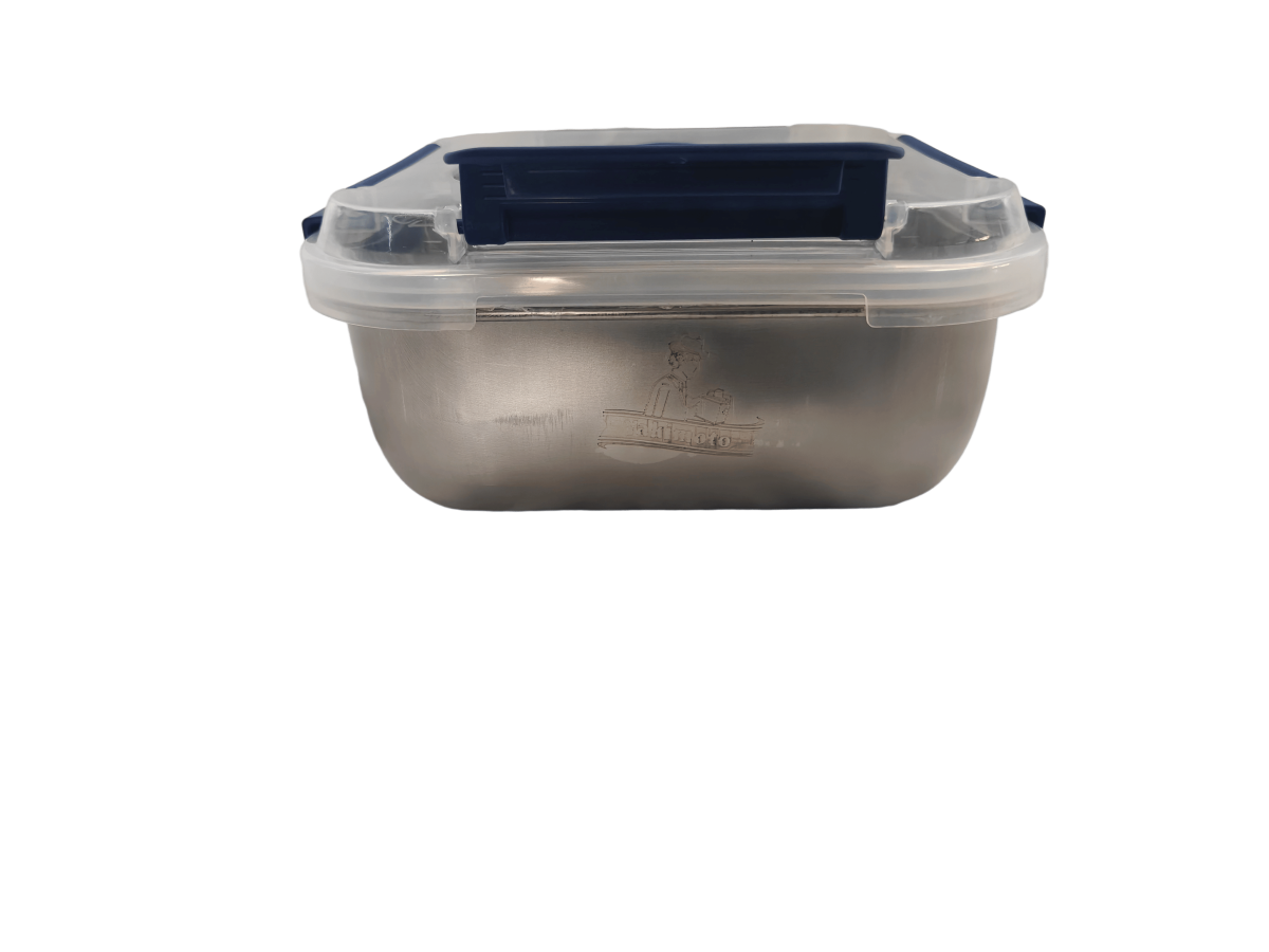 Yakimoto 2/4/6/8/10 PCS Extra-Large Stainless Steel Food Storage Containers With Blue Lids - Deep Design, Airtight Seal, Perfect For Refrigerator Organization, Meal Prep, Lunch Boxes & Kitchen Pantry - Image 18